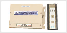 Fire and Smoke Controllers for single Fire and Smoke Damper